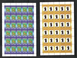 Russie 2010 Yvert N° 7187-7188 MNH ** En Feuillet - Ungebraucht