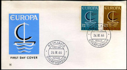 Island - FDC - Europa CEPT 1966 - 1966