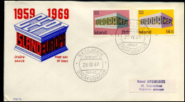 Island - FDC - Europa CEPT 1969 - 1969