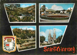 42 - Saint Chamond - Multivues - Blasons - Mention Photographie Véritable - Carte Dentelée - CPM - Voir Scans Recto-Vers - Saint Chamond