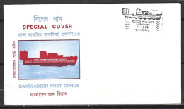 BANGLADESH. Enveloppe Commémorative. Chalna Anchorage Floating Mobile Post Office. - Bangladesh