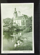 DR:  Ansichtskarte Von Strössendorf, Bayern, Schloß U. Kirche - Nicht Gelaufen, Um 1925 - Lichtenfels