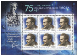 Russie 2010 Yvert N° 7190 MNH ** Titov Petit Feuillet - Neufs