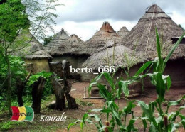 Guinea Kourala Huts New Postcard - Guinée