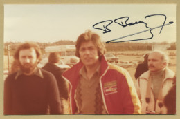 Bernard Béguin - Pilote De Rallye Français - Photo Signée En Personne - 1979 - Sportlich