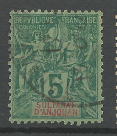 ANJOUAN N° 4 OBL / Used - Used Stamps