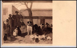 Musée Moderne De Bruxelles -- Joseph Stevens - Une épisode Du Marché Aux Chiens à Paris - Museum