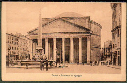 ITALIE - ROMA / ROME - Pantheon Di Agrippa - Pantheon