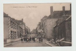 CPA - 53 - GORRON (Mayenne) - La Rue De Bretagne Voy En 1943 Belle Animation - Edit Photo L Couriot - Gorron