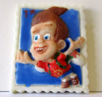 Fève Brillante Plate - Jimmy Neutron - Les Héros Timbrés - Personaggi