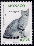 MONACO - 2011 - FAUNA - ANIMALS -  CAT - CATS - GATTI - 1 V - MNH - - Hauskatzen