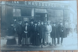 HERBERT CHAUSSURES CORDONNIERS 144 BD SAINT GERMAIN  PARIS CARTE PHOTO MAGASIN DEVANTURE - Arrondissement: 06