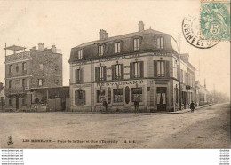 D78  LES MUREAUX  Place De La Gare Et Rue D'Equevilly - Les Mureaux