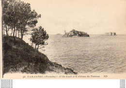 D29  CARANTEC  L' Ile Louët Et Le Château Du Taureau   ..... - Carantec