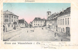 67 - N°74340 - Gruss Aus WASSELONNE - Schlossplatz - Wasselonne