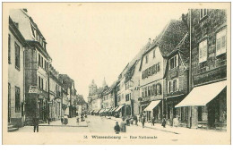 67 .n°39190 . Wissembourg. Rue Nationale - Wissembourg