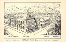 67 - BARR - SAN32397 - Pension Villégiature "Hôtel Du Parc" - Pub - Barr