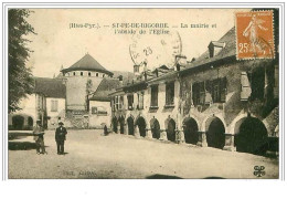 65.ST PE DE BIGORRE.LA MAIRIE ET L'ABSIDE DE L'EGLISE - Saint Pe De Bigorre