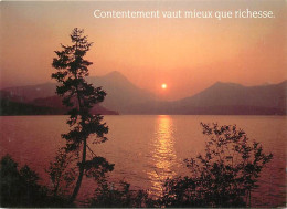 Coucher De Soleil - CPM - Voir Scans Recto-Verso - Tegenlichtkaarten, Hold To Light