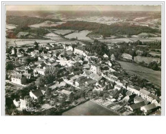 64.LEMBEYE.VUE PANORAMIQUE AERIENNE.LA RUE DE CONCHEZ.CPSM-CPM - Lembeye