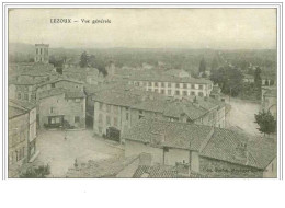 63.LEZOUX.VUE GENERALE - Lezoux