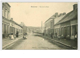 62.DESVRES.RUE DE LA GARE.MARCHE HOCQUET DEBITANT - Desvres