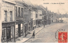 62    .    N°203337  .     LILLERS .  LA PLACE  DE LA MAIRIE - Lillers