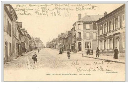 60.ST JUST EN CHAUSSEE.RUE DE PARIS.GENDARMERIE NATIONALE - Saint Just En Chaussee