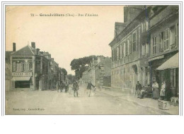 60.GRANDVILLIERS.RUE D'AMIENS.BARRE-HEU - Grandvilliers