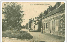 60.NOAILLES.ROUTE DE BERTHECOURT.TACHES - Noailles