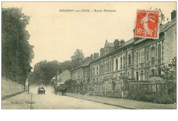 60.NOGENT SUR OISE.n°20431.ROUTE NATIONALE.AUTOMOBILE - Nogent Sur Oise