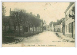 60.BRETEUIL.RUE TASSART ET GENDARMERIE - Breteuil