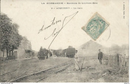 Acquigny (27) - Environs De Louviers - La Gare - Train à Vapeur - Acquigny