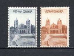 VIETNAM DU SUD   N° 102 + 103    NEUFS SANS CHARNIERE COTE 3.50€     CATHEDRALE MONUMENT - Vietnam