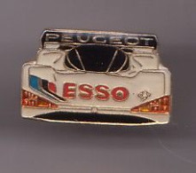 Pin's Voiture De Rallye Peugeot Esso  Réf 933 - Peugeot