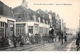 59 - N°111407 - Saint-Pol-sur-Mer - Rue De La République - Saint Pol Sur Mer