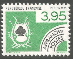 330 France Yv 185 Carte Card Trèfle Clover Préoblitéré Precancel MNH ** Neuf SC (67) - 1964-1988