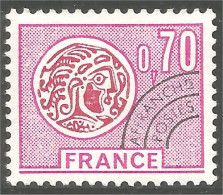 330 France Yv 136 Monnaie Gauloise 70c Préoblitéré Precancel MNH ** Neuf SC (62) - 1964-1988