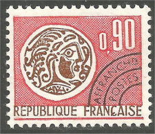 330 France Yv 133 Monnaie Gauloise 90c Préoblitéré Precancel MNH ** Neuf SC (59) - 1964-1988