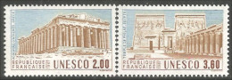 330 France Yv 98-99 UNESCO Acropole Philae MNH ** Neuf SC (14) - Altri & Non Classificati