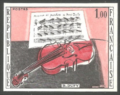 329 France Violon Violin Musique Music Non Dentelé Imperforate MNH ** Neuf SC CV 95 € (679) - Musique