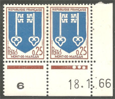 329 France Armoiries Coat Arms Mont De Marsan Coin Daté MNH ** Neuf SC (504) - Postzegels