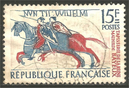 329 France Tapisserie Bayeux Tapestry Horse Pferd Cheval Caballo (480) - Chevaux