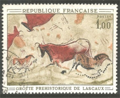 329 France Yv 1555 Lascaux Urus Aurochs (442) - Vor- Und Frühgeschichte