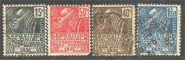 329 France Yv 270-273 Exposition Coloniale 1931 Femme Fachi (413) - Gebruikt