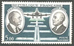 329 France Yv 46 Avion Airplane Pilots Pilotes Daurat Vanier (408a) - 1960-.... Afgestempeld