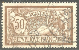 329 France Yv 120 Merson 50c Brun Et Gris (380d) - 1900-27 Merson