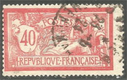 329 France Yv 119 Merson 40c Rouge Et Bleu (379b) - 1900-27 Merson