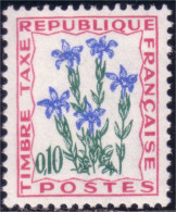 329 France Taxe 1964 Gentiane MNH ** Neuf SC (316a) - 1960-.... Nuevos