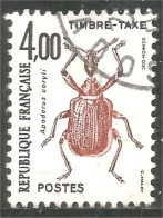 330 France Yv 108 Taxe 4f Insecte Insect Insekt (190) - 1960-.... Afgestempeld